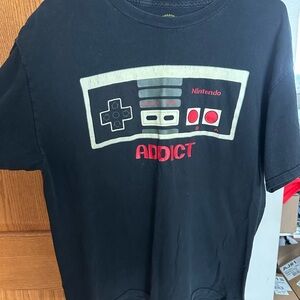 Nintendo Black Gaming T-Shirt